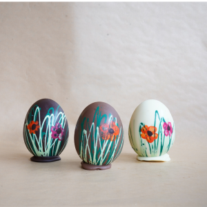 Egg - Boxed - 100g - Flowers