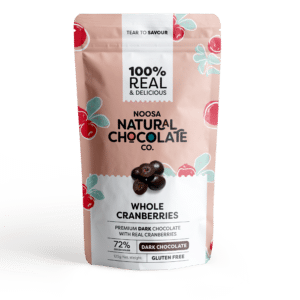 Cranberries - Dark - Chocolate Coated - 125g - Noosa