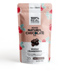 Cranberries - Dark - Chocolate Coated - 300g - Noosa