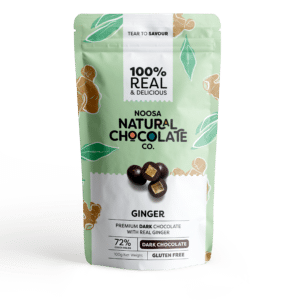 Ginger - Dark - Chocolate Coated - 100g - Noosa