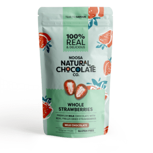 Strawberries - Milk - Chocolate Coated - 100g - Noosa