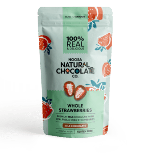Strawberries - Milk - Chocolate Coated - 250g - Noosa