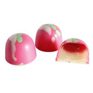 Raspberry Ice Praline (note, bulk packed, not individually wrapped)